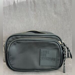 Black cross body bag. Size medium, color Black.